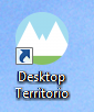 Icona per lanciare il software DesktopTerritorio