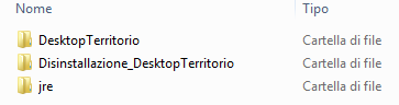 installare il software DesktopTerritorio